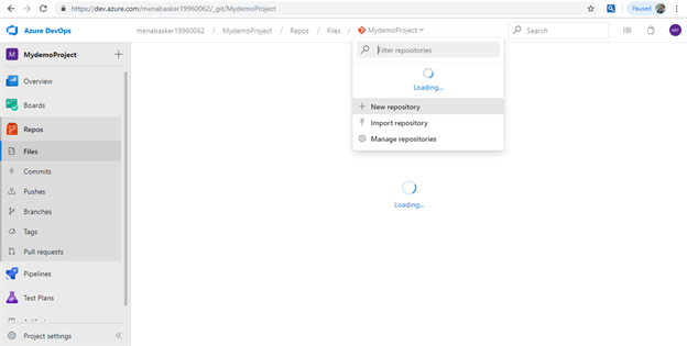Manage Code In GIT With Azure Devops